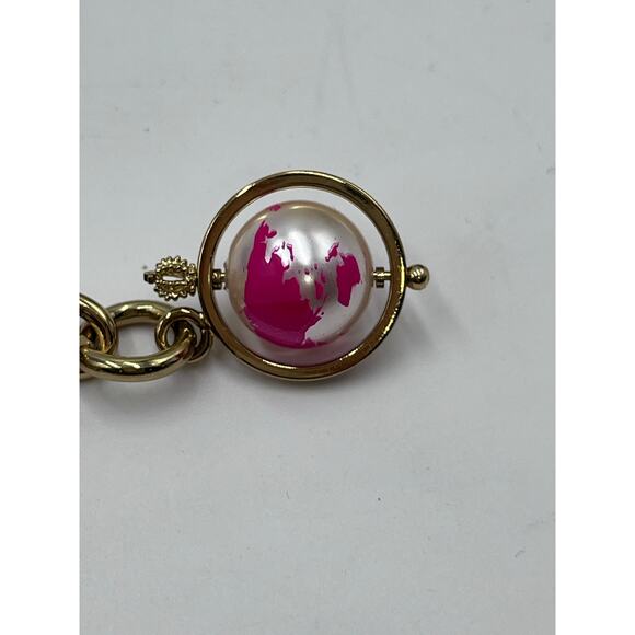 Juicy Couture Statue of Liberty Pink World Globe Eiffel Tower Travel Charms - Picture 3 of 8